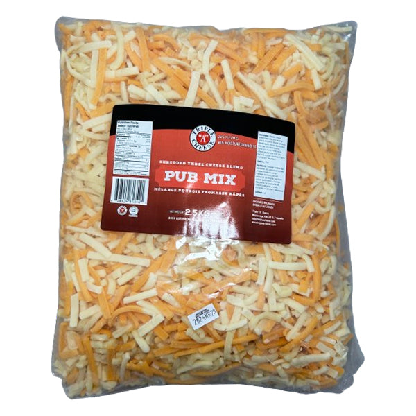 TRIPLE A CHEESE - SHREDDED PUB MIX 2.5KG