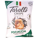 TARALLI - CRISPS FOCACCIA 200GR
