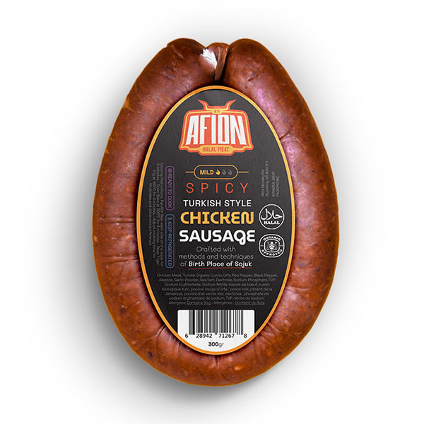 AFION - TURKISH STYLE CHICKEN SAUSAGE MILD 300GR