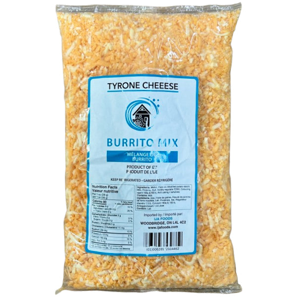 TYRON'S - BURRITO MIX SHREDDED 2KG