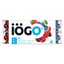 IOGO - 0% STRAWBERRY, RASPBERRY, BLUEBERRY & CHERRY YOGURT 16x100 GR