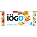 IOGO - 0% VANILLA, MANGO, STRAWBERRY KIWI, PINEAPPLE COCONUT BANANA 16x100 GR