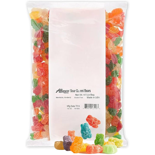 ALBANESE - SOUR GUMMY BEARS 2.05KG