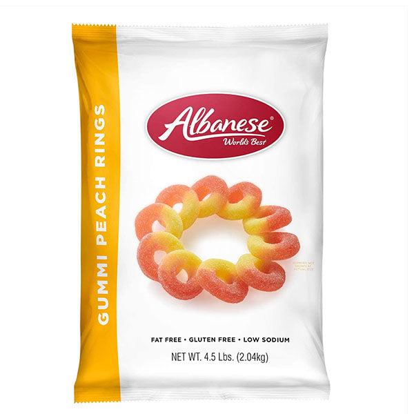 ALBANESE - PEACH RINGS 2.05KG