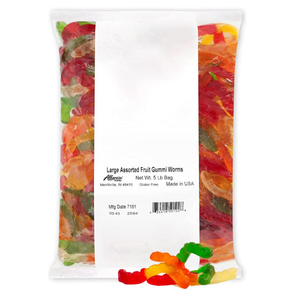 ALBANESE - 2" GUMMY WORMS 2.27KG