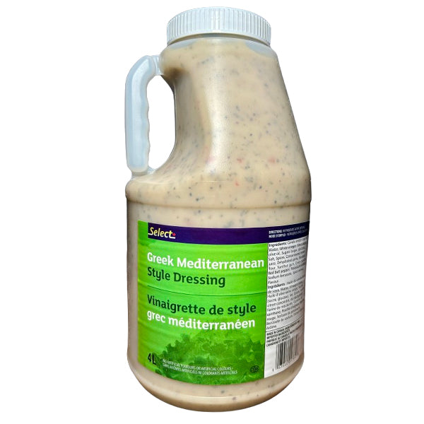 SELECT - GREEK MEDITERRANEAN DRESSING 2x4 LT