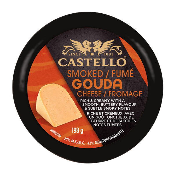 CASTELLO - SMOKED GOUDA CHEESE 198GR