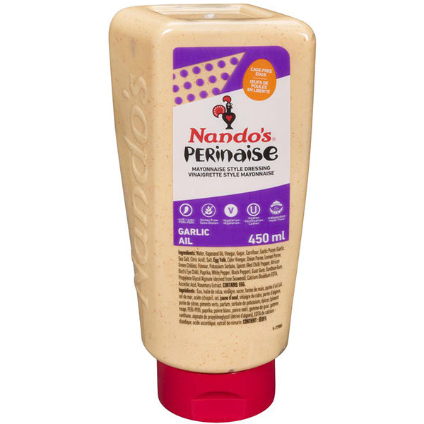 NANDO'S - PERINAISE DRESSING GARLIC 450ML