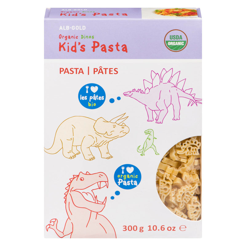 ALB GOLD - ORGANIC DINOS KID'S PASTA 300G