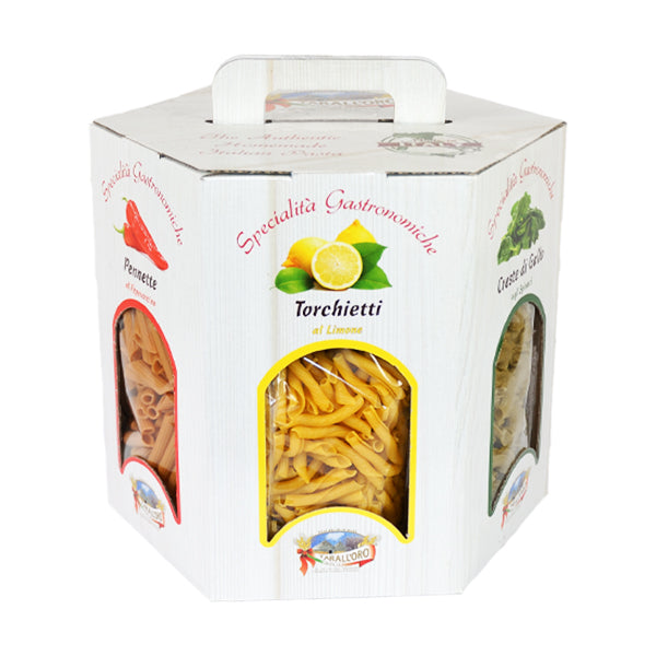 TARALLORO - SPECIALTY PASTA GIFT BOX 6x400 GR