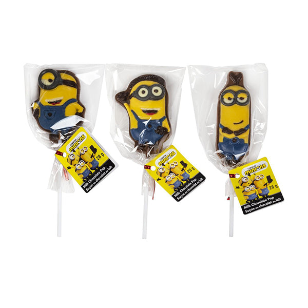 REGAL - MINIONS CHOCOLATE POPS 28GR