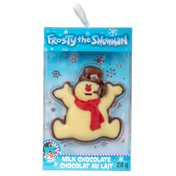 FROSTY THE SNOWMAN - CHOCOLATE ORNAMENT 28GR