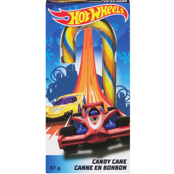 LICENSED CANES - HOT WHEELS GIANT CANDY CANE 57GR