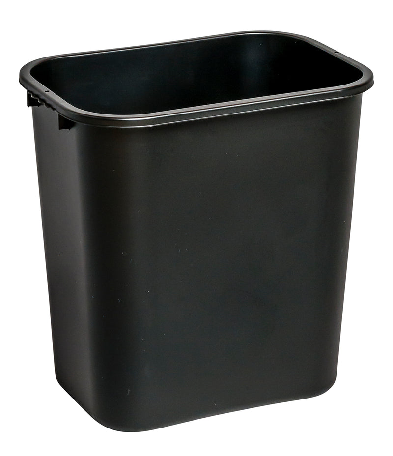 M2 - WASTEBASKET BLACK 28QT 1EA