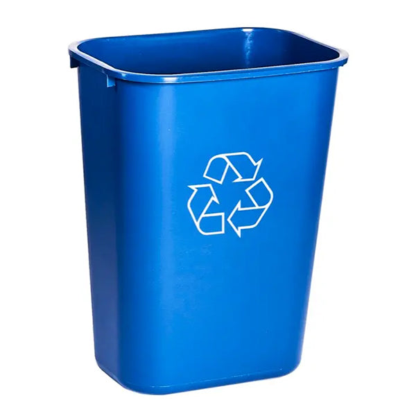 M2 - WASTE BASKET RECYCLE BLUE 28QT 1EA