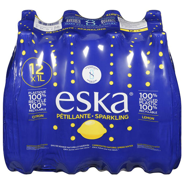 ESKA - SPARKLING LEMON WATER 12x1 LT
