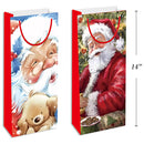 LINK - XMAS TRADITIONAL BOTTLE GLOSSY GIFTBAG 1 UN