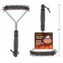 GRILL MAESTRO - EXTRA WIDE NYLON SPIRAL BRUSH 12IN