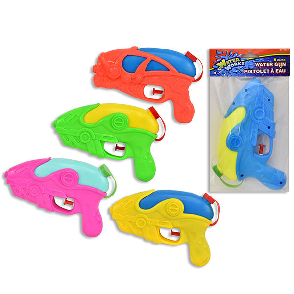 WATER WORKS - 8IN WATERGUN FAZER ORANGE/GREEN/PURPLE/PINK EA