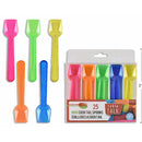 TABLE TALK - MINI RAINBOW COCKTAIL SPOON 25 PK