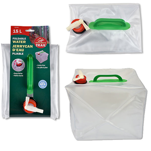 LINK - 15L FOLDABLE WATER JERRY CAN EA