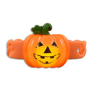 HALLOWEEN PARTY - JACK O LANTERN B/O LED LIGHT UP BRACELET 3.75IN