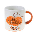 HARVEST - TAPERED STONEWARE MUG W/ SAYINGS 16OZ