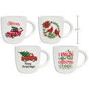 LINK - 18OZ  XMAS HOLIDAY STONEWARE MUG 1 UN