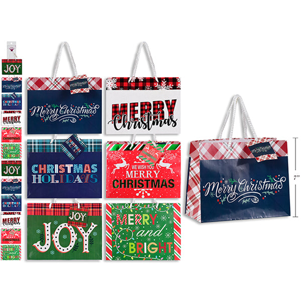 LINK - XMAS HORIZONTAL GIFT BAD MEDIUM 2 PK