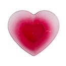 VALENTINE GRADIENT FROSTED HEART BOWL 5.47IN