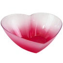 VALENTINE GRADIENT FROSTED HEART SALAD BOWL 8.38 IN