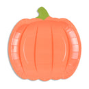 HARVEST - DIE CUT PUMPKIN PAPER PLATE 8CT