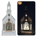 SANTA STUDIO - XMAS LED NATIGVITY SCENE VORTEX WATER GLOBE 5.25x3.25IN 12 IN