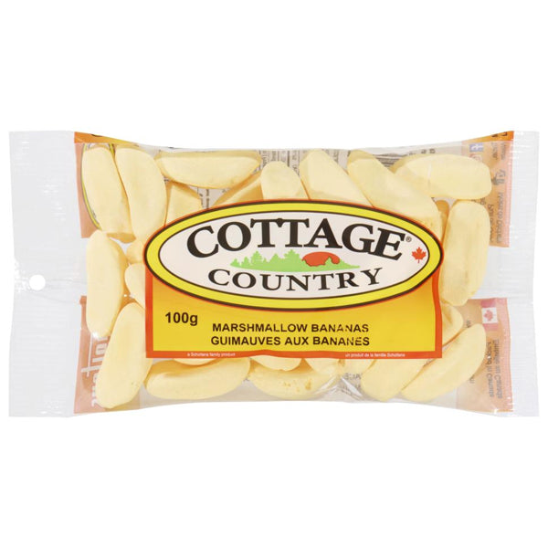 COTTAGE COUNTRY - MARSHMALLOW BANANAS 100GR