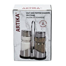 ARTIKA - SALT & PEPPER SHAKER W/ STAND 2EA