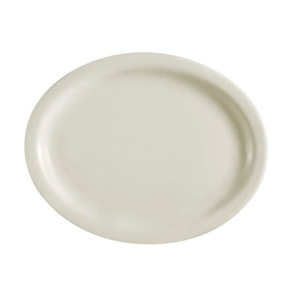 KAYALI - 13IN OVAL NARROW RIM PLATTER 4EA