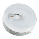 VITREX - 7.5IN WIDE RIM SIDE PLATE 6EA