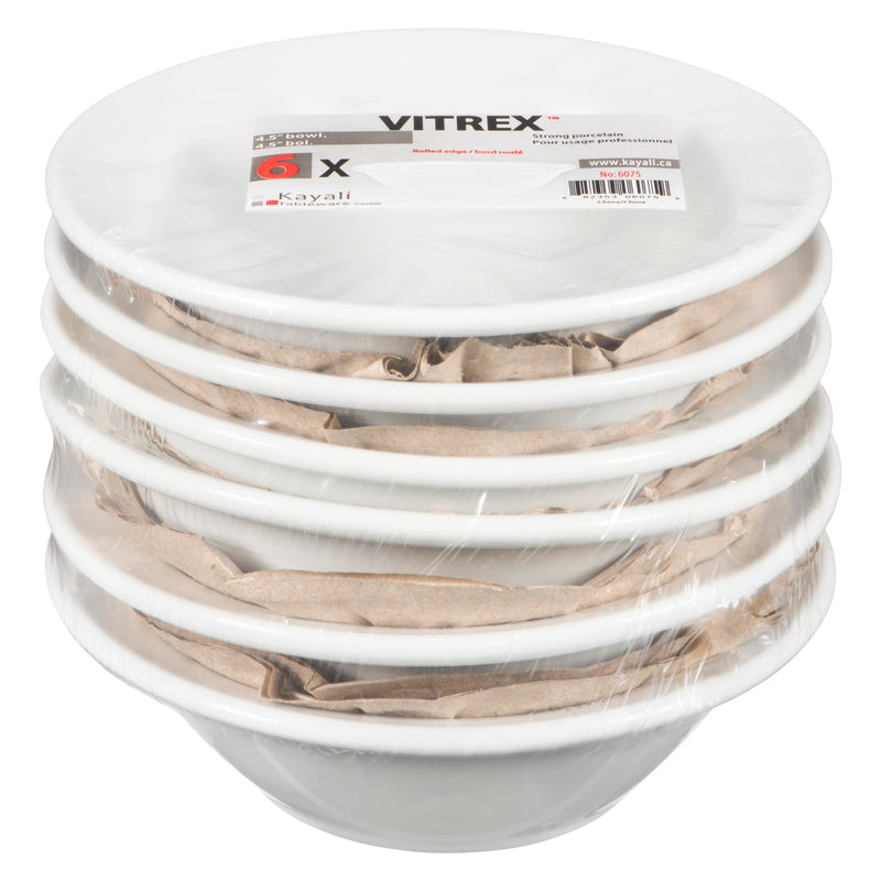 VITREX - 4.75IN BOWL 6EA