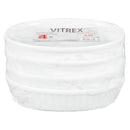 VITREX - SMALL OVAL BAKING DISH 5.75IN 4EA