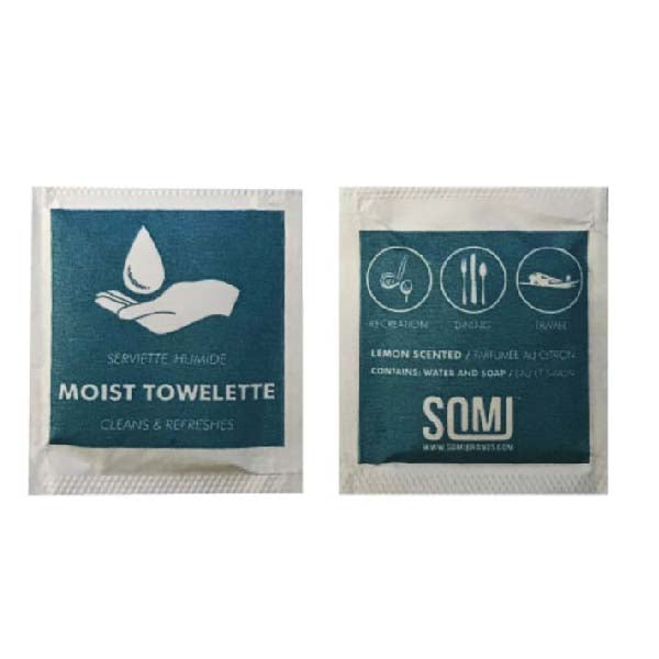 CALIBRE - MOIST TOWELETTES 4 X 7 BULK 1000EA