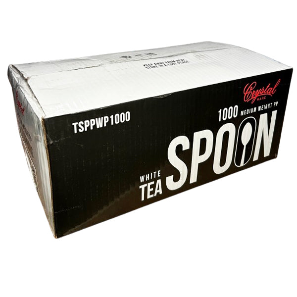 TOPAZ - TEA SPOON LIGHT MEDIUM WHITE 1000EA