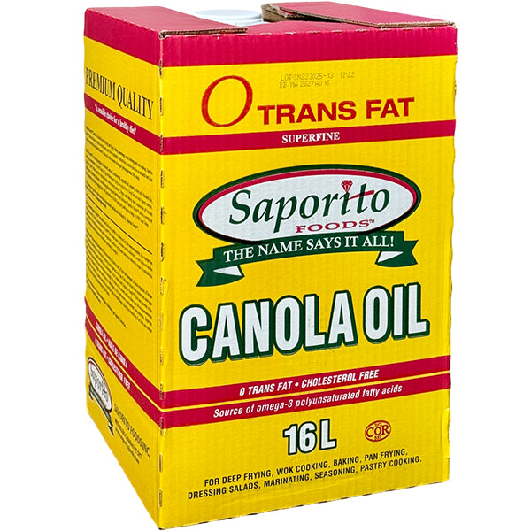 SAPORITO - CANOLA OIL (BOX) 16LT