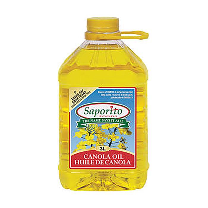 SAPORITO - CANOLA OIL 3LT