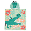 SAFDIE & CO. INC - KIDS HOODED TOWELS 23.5x47IN CROCODILE 1 CT
