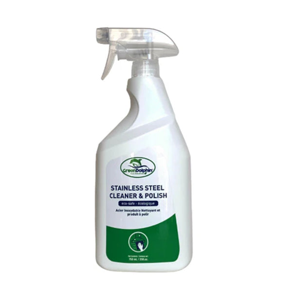 GREEN DOLPHIN - STAINLESS STEEL CLEANER & POLISH 12x750ML