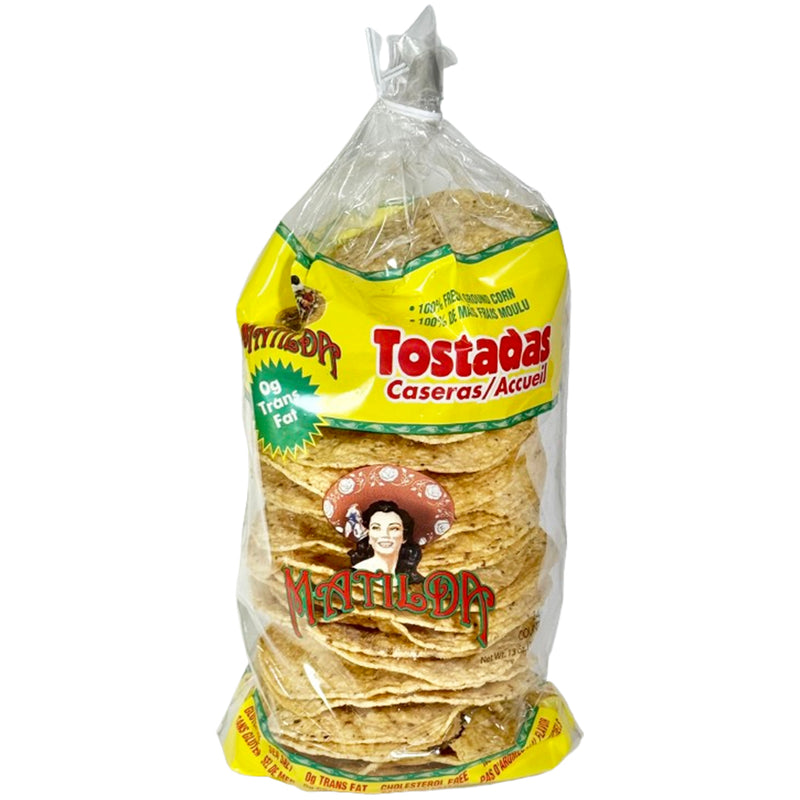 MATILDA - CORN TOSTADAS LARGE 397G