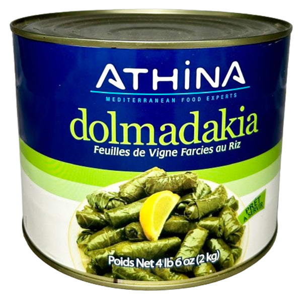 ATHINA - DOLMADAKIA STUFFED VINE LEAVES WITH RICE 2KG