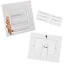 BABY 4x6 FRAME W/ INTERCHANGEABLE TILE MESSAGES 9INx7 1/2IN