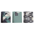 EPC - BLACK/GREEN GEOMETRIC GIFTBAG LARGE 3STYLES 12x1 UN