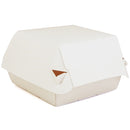 SCT - PAPER CLAMSHELL HAMBURGER BOX 4x4x3 4x125 UN